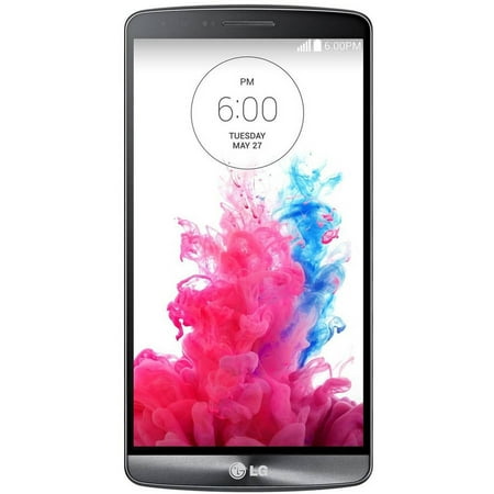 Refurbished LG G3 D851 32GB Smartphone (Unlocked), Metallic Black
