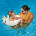 thumbnail image 3 of (3 pack) Bluescape White Unicorn Split Inflatable Swim Ring Pool Float for Kids, Ages 3 to 6, Unisex, 3 of 7