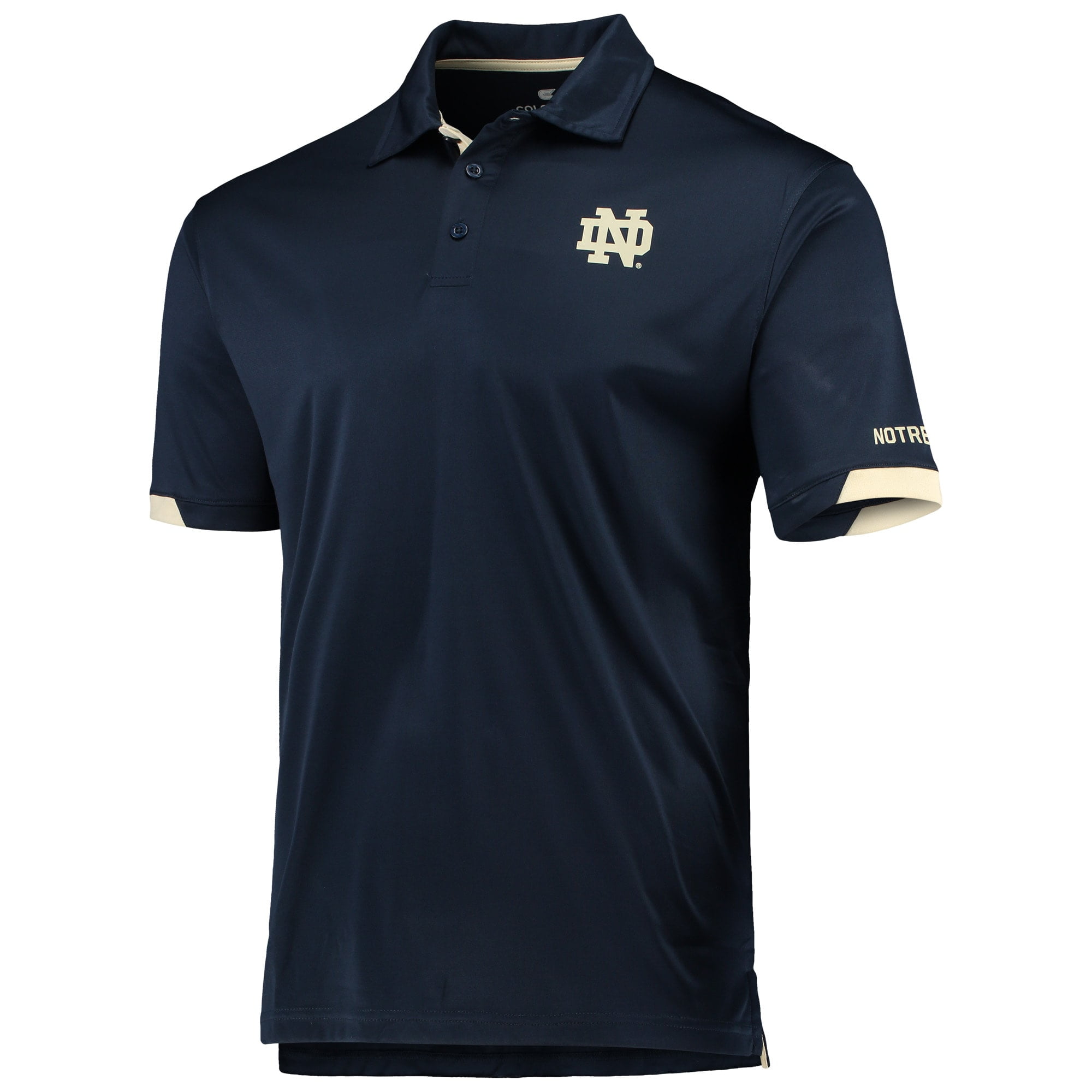 Notre dame golf shirt sale