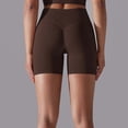 thumbnail image 5 of Afdoent Womens Shorts Women's Yoga Shorts Fashion Casual Seamless High Waisted Lift Summer Running Fitness Shorts Comfortable, 5 of 6
