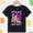 Black-9th, variant on MAWOTEA [Slim Fit Suggested Size Up] IT'S MY BIRTHDAY Pattern T-shirt, Funny K-POP Theme T-shirt for Kids,Size 3Years-12Years