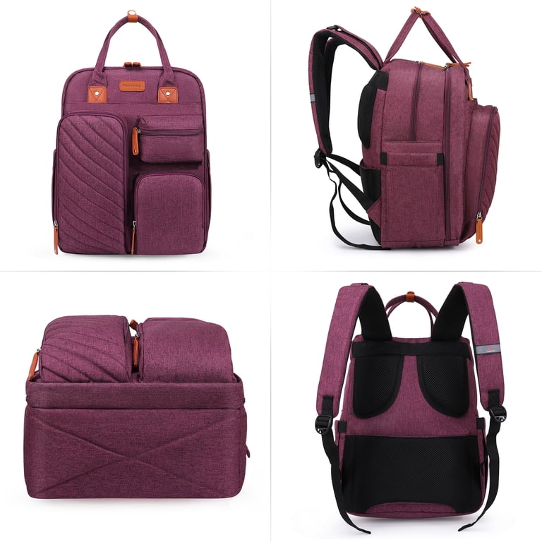 Pomelo Best Waterproof Diaper Bag Backpack, Adjustable Shoulder