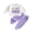 Purple, variant on BemeyourBBs Toddler Baby Girl Birthday Outfits 1st 2nd 3rd 4th 5th Years Old Birthday Clothes Letter Embroidery Long Sleeve Pullover Sweatshirt Joggeroddler Girls Fall Winter Spring Clothing