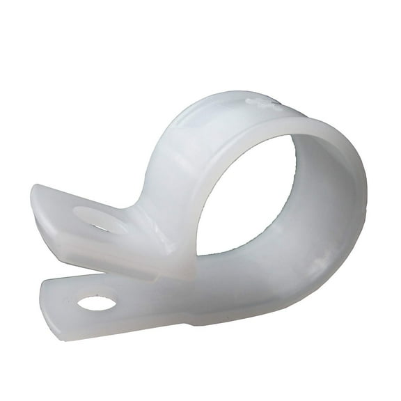 Gardner Bender PPC-1575 Plastic Cable Clamp,  in., Natural