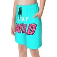 thumbnail image 2 of Ben Azelart Stay Wild Boy'S Swim Trunks Quick Dry Board Shorts Kids Beach Swim Shorts Bathing Suits Swimsuit, 2 of 8