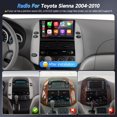 thumbnail image 2 of Radio de coche Naifay Android para Toyota Sienna 2004-2010 9", 2 of 7