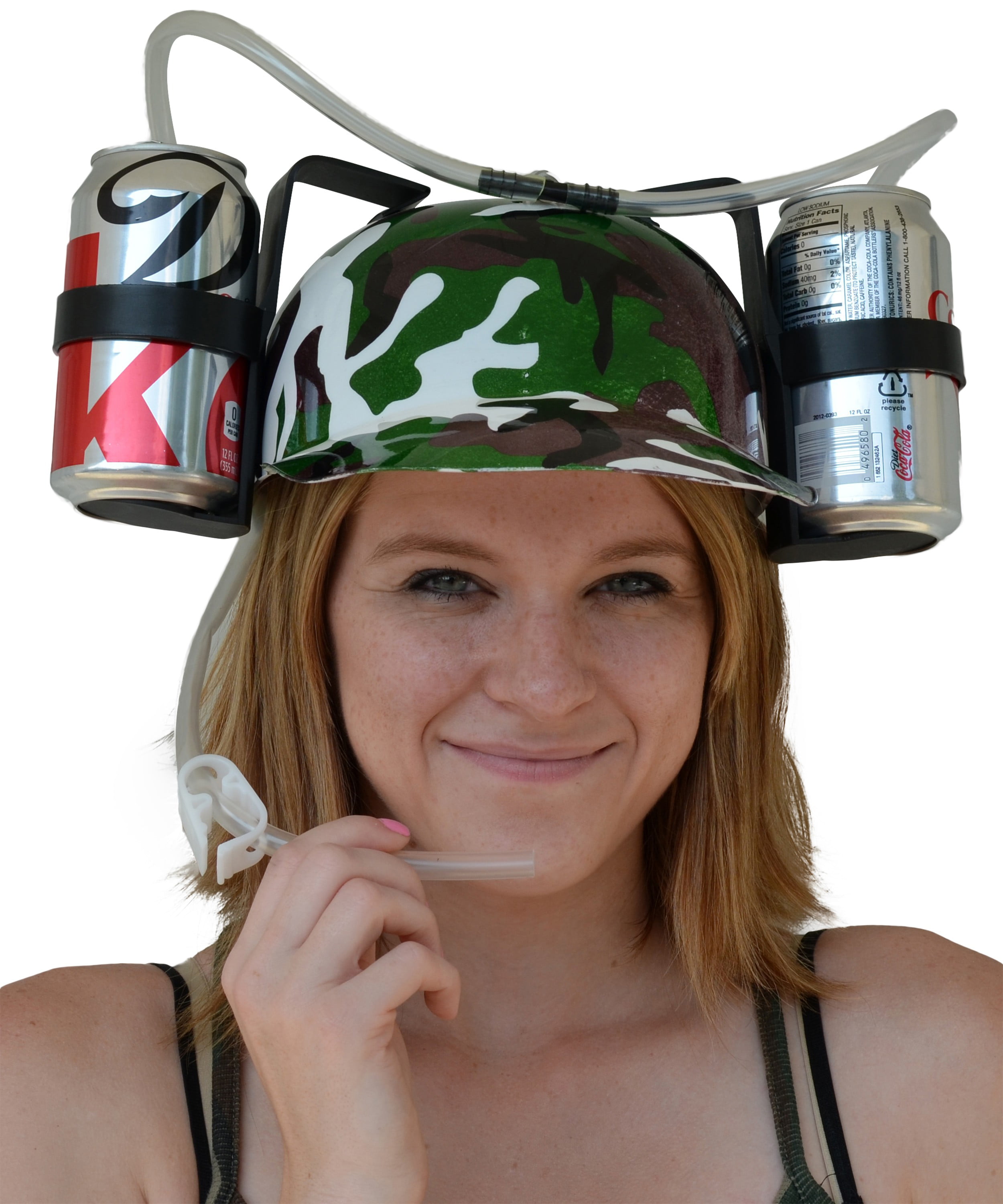 Beer Can Drinking Helmet/Hat – Assorted Colours