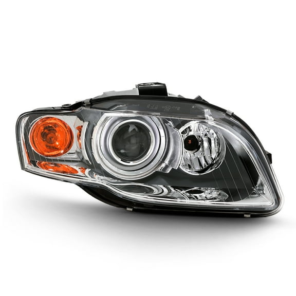 AKKON - Fits 2005-2009 Audi A4 S4 2007-2008 RS4 2009 Cabriole [HID Style] w/o AFS Clear Headlight Passenger Right Side