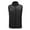 Black, variant on Meichang Heated Vest for Men and Women Waterproof Outdoor Work Outerwear Rechargeable with USB Port Heated Jacket Snow Warm Heated Coat