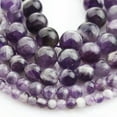 thumbnail image 2 of U8MO 15" Strand Natural Purple Amethyst Stone Gemstone Beads 4mm 6mm 8mm 10mm 12mm-10mm, 2 of 4