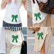 thumbnail image 5 of Parche Paquete de 5 parches bordados con lazo brillante y lentejuelas,con adhesivo termoadhesivo para ropa y decoración DIY (verde) Rkxzt, 5 of 9