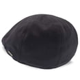 thumbnail image 4 of Walrus Hats Black Luxe Grand Master Duckbill Cap – Classic 6-Panel Wool Blend Flat Cap – Suede Brim Underside & Soft Cotton Liner for Timeless Comfort, 4 of 7