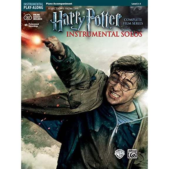 Pre-Owned Harry Potter Instrumental Solos: Piano Acc. (Book & CD): From the Complete Film Series (Alfred's Instrumental Play-Along) Paperback