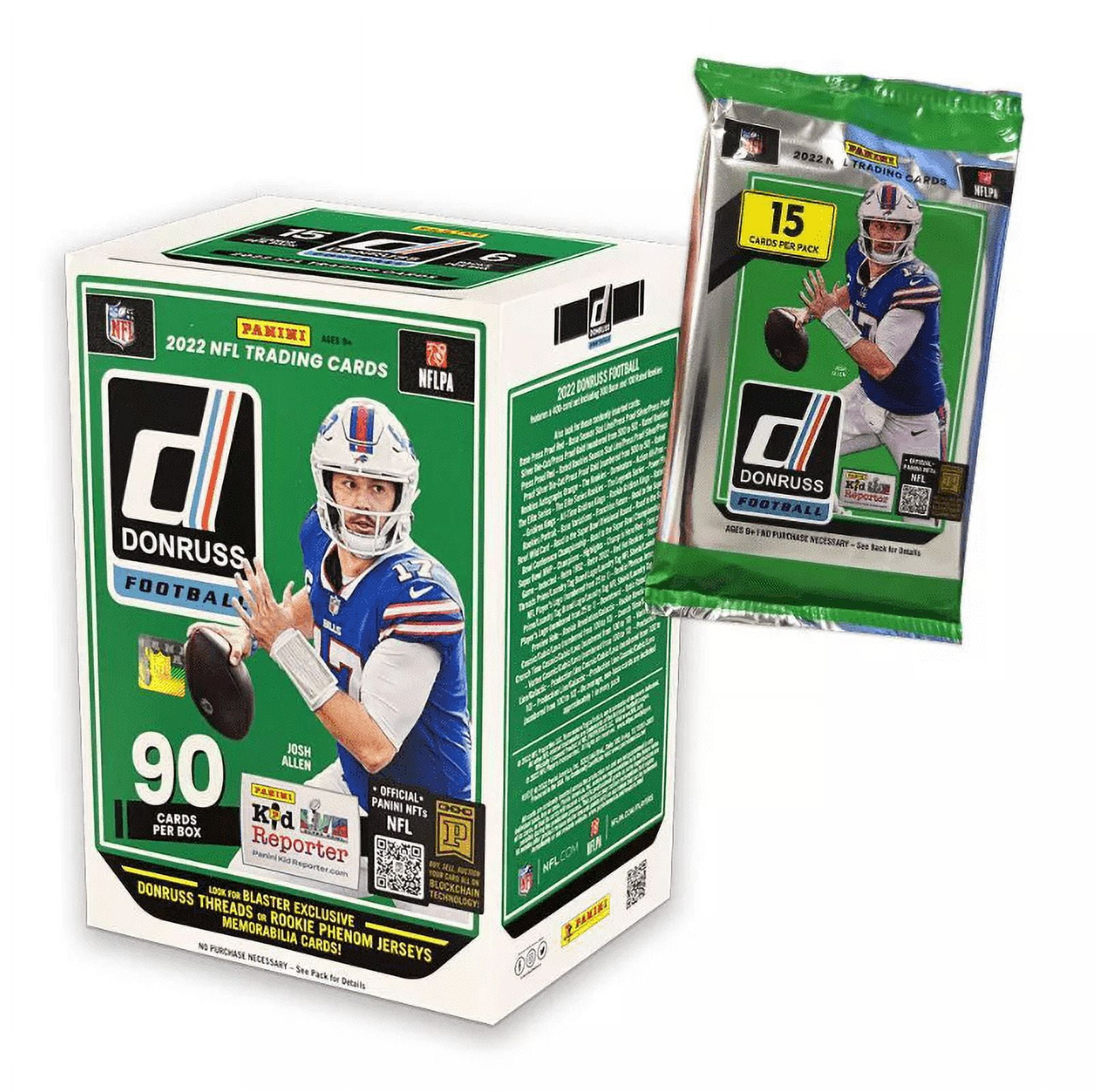 2022 Panini Donruss NFL Football Trading Cards Blaster Box
