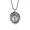 Silver Pendant Only, variant on Men Stainless Steel Cross Necklace Double-Sided Cross Oval Pendant Necklace Gold Pendant Only