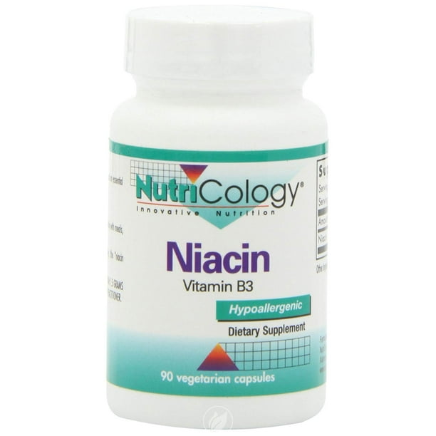 NUTRICOLOGY Niacin Vitamin B3 90 CAPSULE, Pack of 2