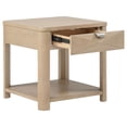 thumbnail image 4 of Coaster Marcelo 3-Piece Transitional Wood Coffee Table Set in Light Elm, 4 of 14