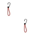 thumbnail image 2 of ZheElen 2pcs Tent Elastic Rope Outdoor Stretch Ropes Strong Bearing Capacity Red 2Set, 2 of 6