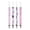 Assorted, variant on BIMZUC 4pcs Baby Pacifier Clip Chain Set Printing Cotton Polyester Strap Soother Nipple Holder for Infant Toddler Newborn Boys Girls Universal Fit (Multicolor)