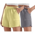 thumbnail image 2 of Wuphunn Sweat Shorts Women Cargo Shorts Bike Shorts Women Beach Shorts for Women Shorts for Women Trendy Hiking Shorts Women Dressy Shorts Lounge Shorts Silver M, 2 of 5