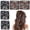 3 Black+2 Brown, variant on 5 Pieces Stretchy Magic Comb Adjustable Elastic Clip for Women Girls No Crease Pins Vintage Bun Maker Hair Accessories for Curly Thick Wavy Ponytail(3 Black+2 Brown)