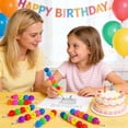 thumbnail image 3 of Lápices apilables Dealot Fun Emojis, 28 unidades, para niños, con tarjetas, 3 of 7