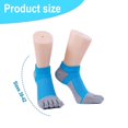 thumbnail image 2 of 4 pares de calcetines de algodón calcetines de cinco dedos calcetines de algodón de tubo medio para hombres calcetines con punta dividida, 2 of 5
