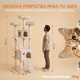 thumbnail image 5 of Torre Árbol Rascador Multinivel Poli Pets Rascador con Escalera, 5 of 7