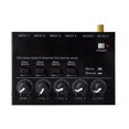thumbnail image 1 of LOVEVER Professional Audio Mixer Stereo 4 Channel Audio Mixer for DC 5V Mixer for Recording Studio Console Stage Amplifiers, 1 of 8