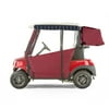 Club Car Onward Golf Cart PRO-TOURING Sunbrella Track Enclosure - Burgundy