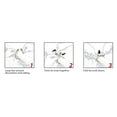 thumbnail image 3 of Haute Decor, Holiday Decorative Garland Twist Ties, 6-Pack, 20-inch, Olive Green, 3 of 5