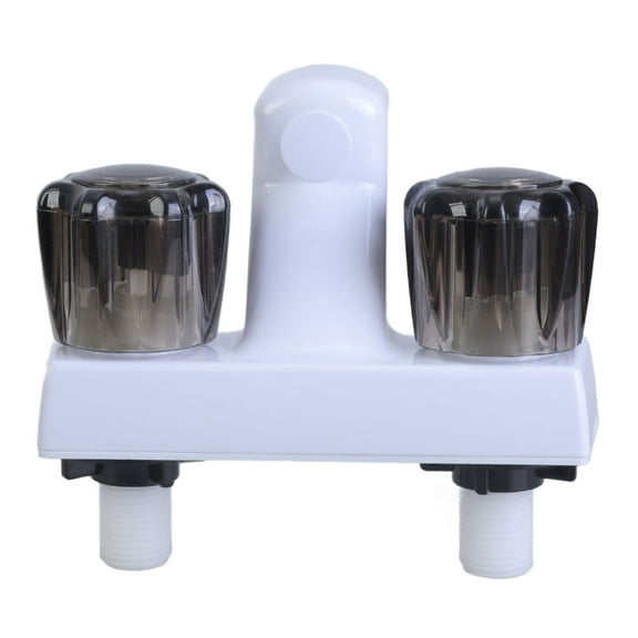 Shower Accessories RVs Shower Faucet Valves Diverter Replacement Shower Faucet with Double Knobs for Campers Trailer