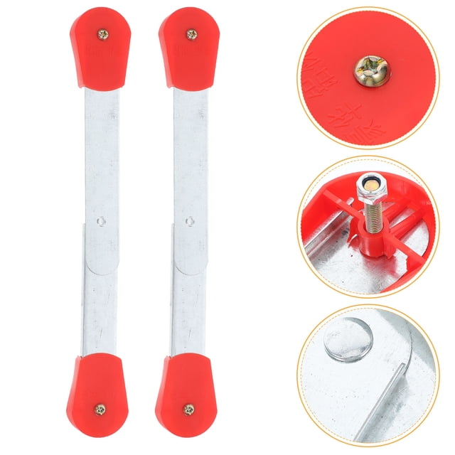 CIMAXIC 1Par Bisagra De Aluminio Para Con Duradero Color Plata