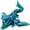 Blue Green, variant on 3D Printed Dragon with Wings, 3D Dragon 9" Articulated Winged Dragon for Home Office Decor Executive Desk Toys, Blue Green