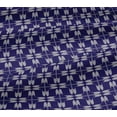 thumbnail image 5 of oneOone Viscose Jersey Fabric Arrow Sign Kasuri Printed Craft Fabric BTY 60 Inch Wide, 5 of 5