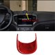 thumbnail image 3 of Etiqueta engomada modificada de fibra de carbono del marco de la decoración del reloj del tablero interior del coche para 2014-2021 rojo, 3 of 5
