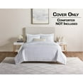 thumbnail image 2 of Nestl Duvet Cover 5 Piece Set - 2 Pillow Shams and 2 Pillowcases - Ultra Soft Double Brushed Microfiber Hotel Quality - Twin (68"x90") - White, 2 of 7