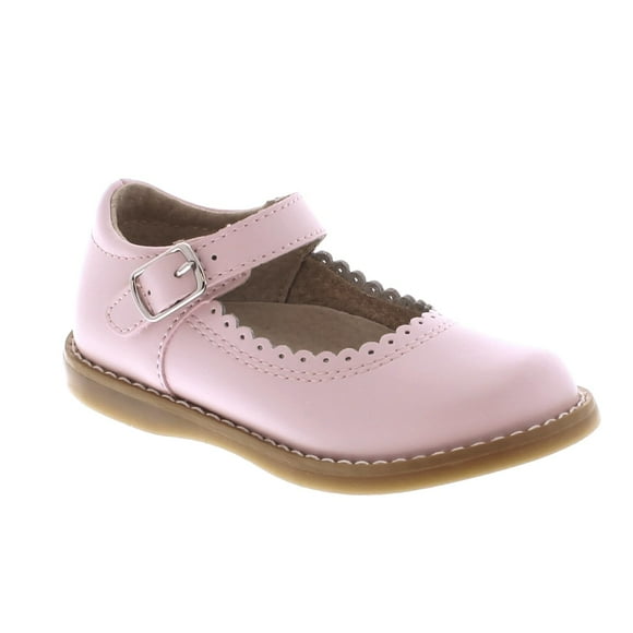 FootMates Girls Allie (Infant/Toddler/Little Kid) Mary Jane Flat, Rose, 7