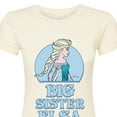 thumbnail image 3 of Frozen - Winter - Big Sister Elsa - Juniors Fitted Graphic T-Shirt, 3 of 5