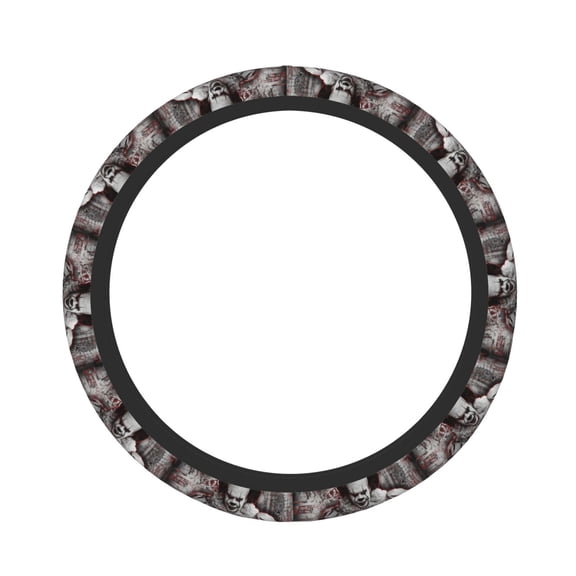 Pennywise Elastic Steering Wheel Cover Stylish Neoprene Decorative Car Accessories for Universal Auto