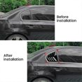 thumbnail image 4 of Car Rear Window Shutter Cover Trim Window Louver Side Vent Trim for 5 Series E60 2004-2010, 4 of 5
