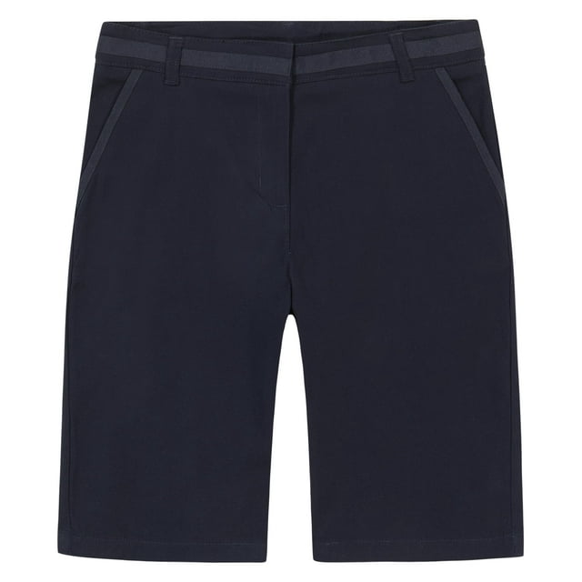 Bermudas Nautica, uniforme escolar para niñas, sarga azul marino, 16