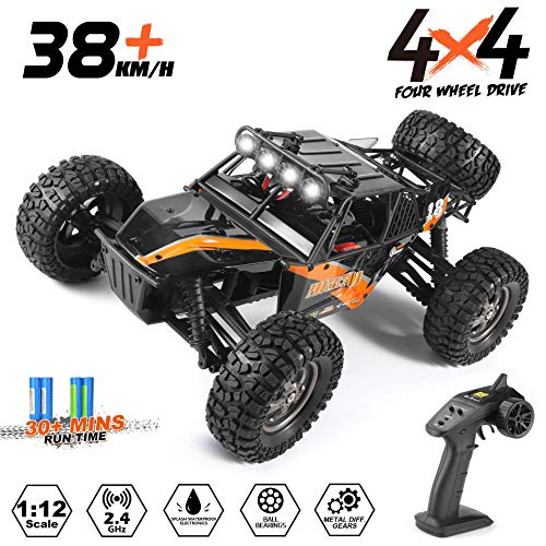 Details about  / New Upgrade RC Off-Road Vehicle 1:12 4WD Double Motors 2.4G High Speed Electric