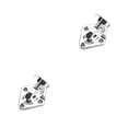 thumbnail image 2 of Eigraketly Drum Leg Base Smooth Surface Guitar Brackets Screw Holes with Musical Percussion Bottom Mount Base Accessories Part Como se muestra 2piezas Eigraketly CBP470840, 2 of 6