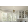 thumbnail image 5 of Quoizel Baltic 1-Light Matte Black Mini Pendant - Matte Black, 5 of 9