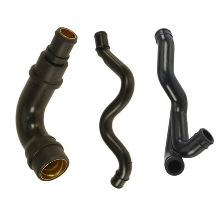 New Oil Crankcase Breather Hose 3pc Set For Audi TT Quattro VW Jetta