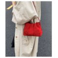thumbnail image 4 of SPEKSEE Women Vintage Suede Handbags Tote Handbag Drawstring Bucket Bag Slouchy Crossbody Shoulder Bag Satchel Everyday Purse, 4 of 8
