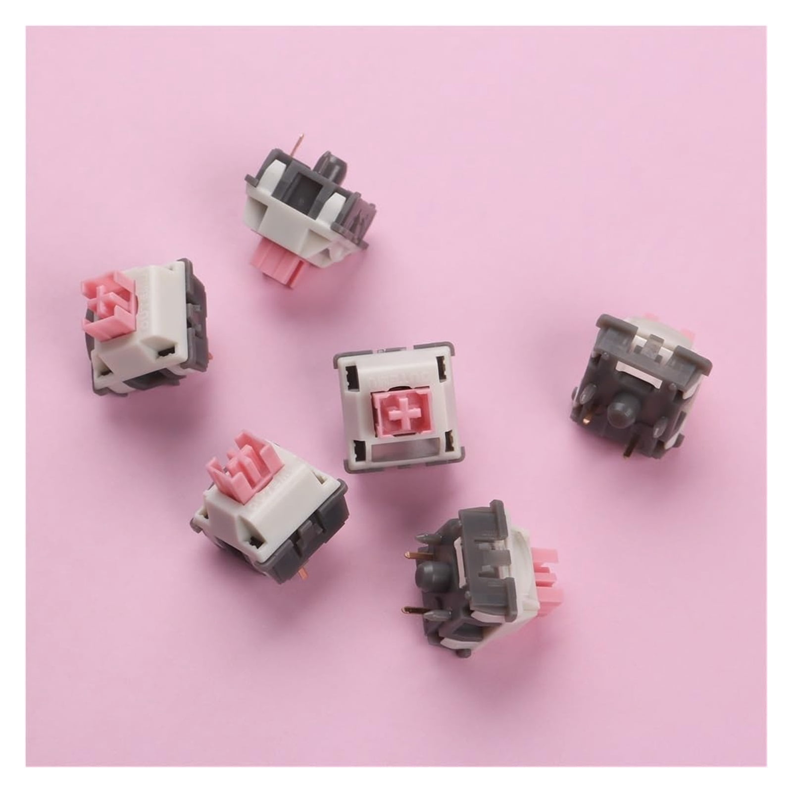 MPXBM For Outemu Butterfly Switch, Pre-Lubed Silent Linear Mechanical Keyboard Switch(110PCS)
