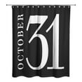 thumbnail image 2 of Creative Products October 31st 71x74 Shower Curtain, 2 of 2