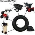 thumbnail image 4 of 2X Wheelbarrow Inner Tube 3.50-8 Heavy Duty Rubber Inner Tube Replacement with Tr13 Valve Stem Garden Cart Inner Tube B, 4 of 7